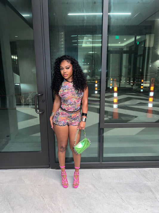 Graffiti Lace Trim Set