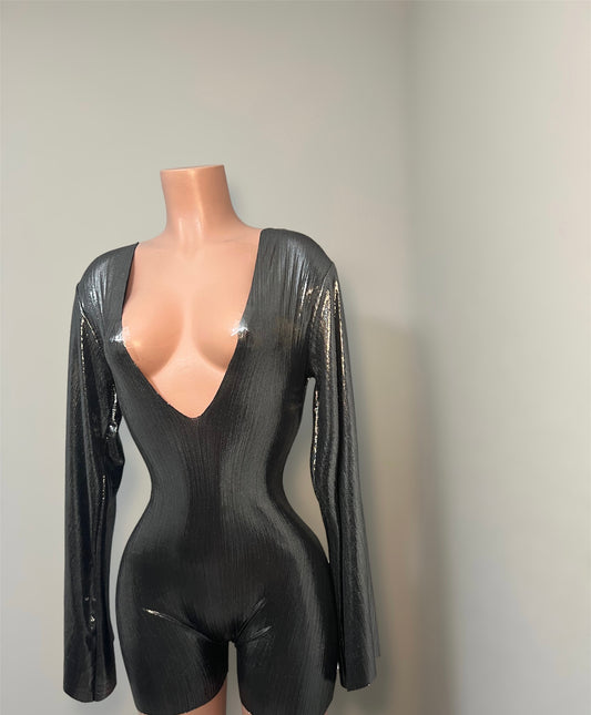 Metallic Romper
